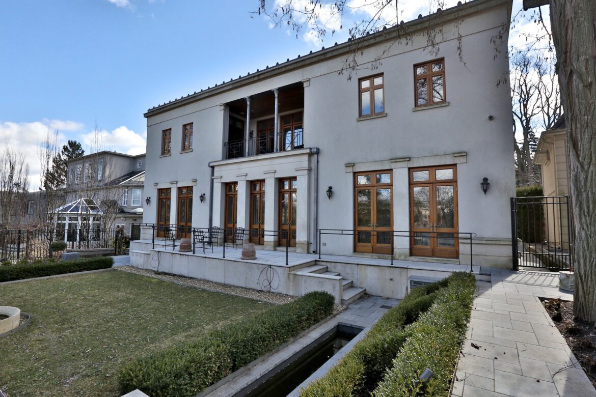 Greek Revival Villa Asks 8.8M, 75 Glen Edyth Drive Better Dwelling