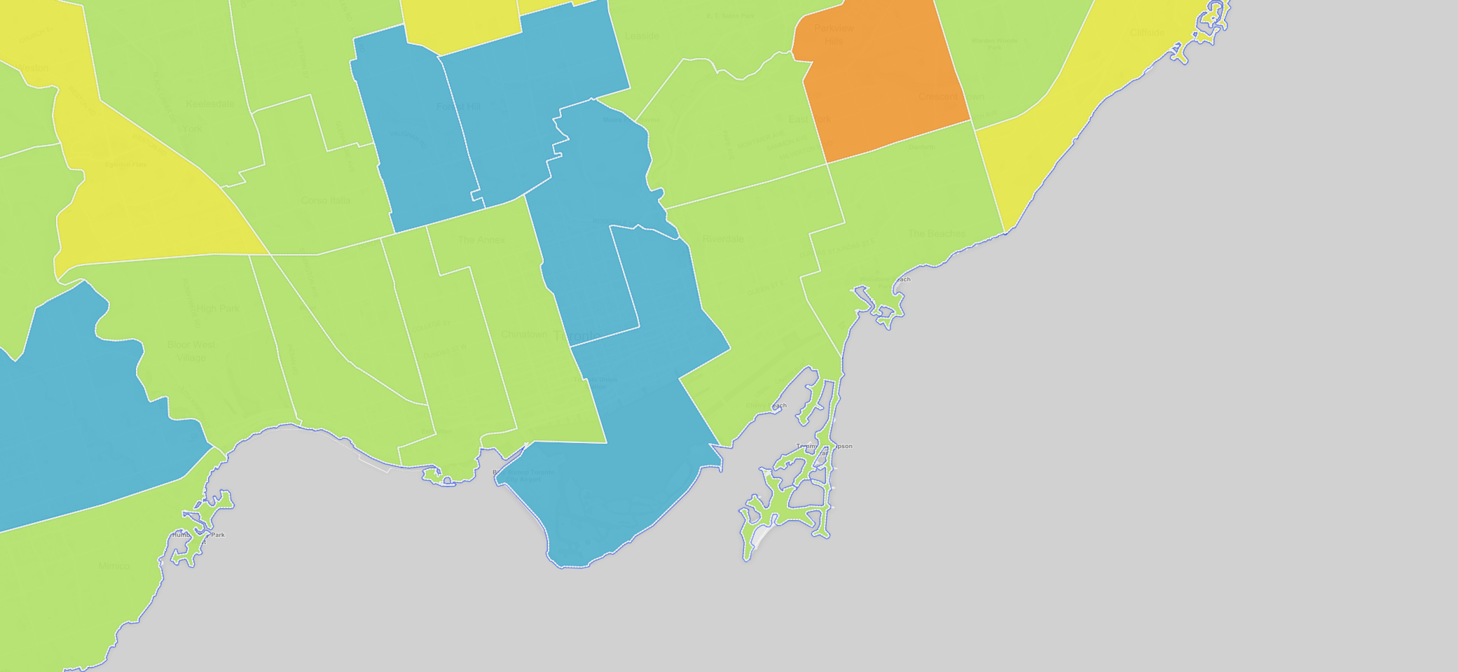 Toronto Real Estate Prices Map April 2016 Returns Better Dwelling